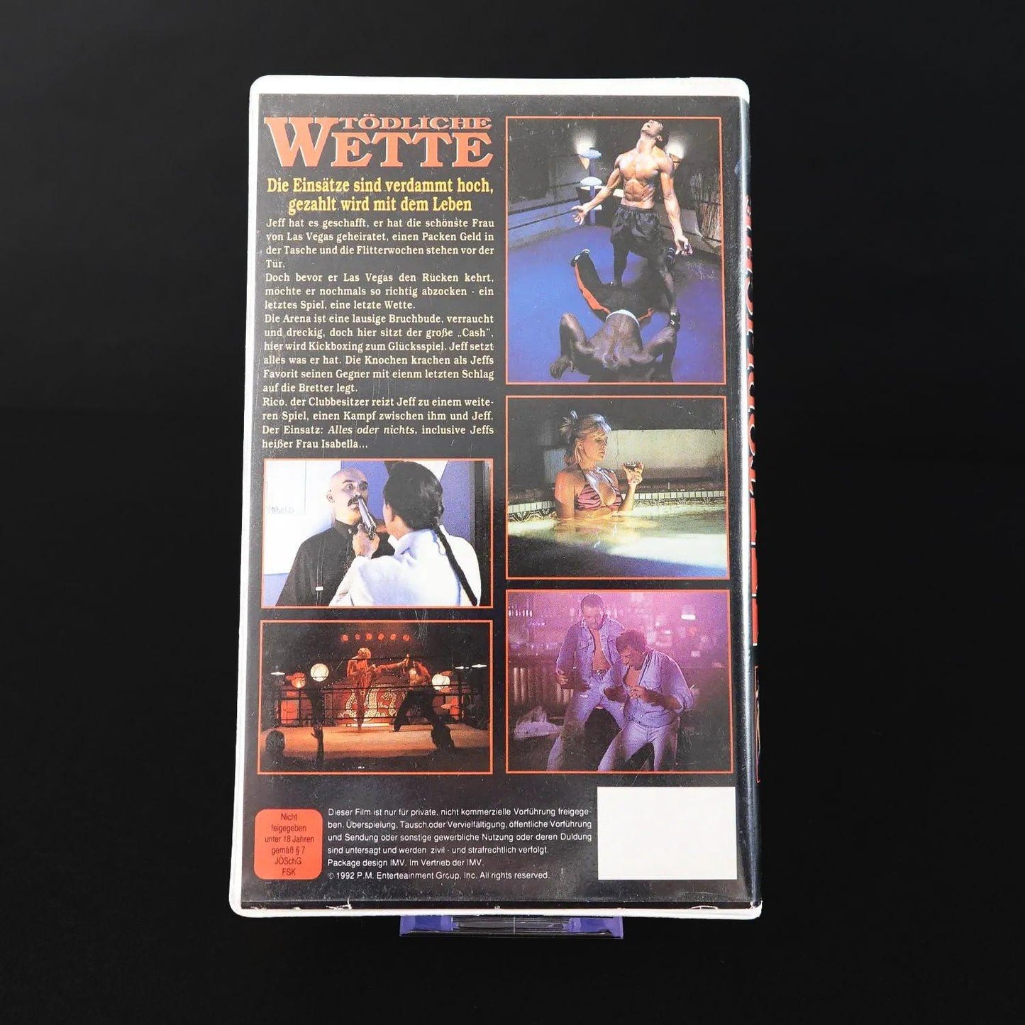 toedliche-wette-1992-imv-vhs-jeff-wincott-charlene-tilton-action-fsk-18-3 - Utopia Collectibles