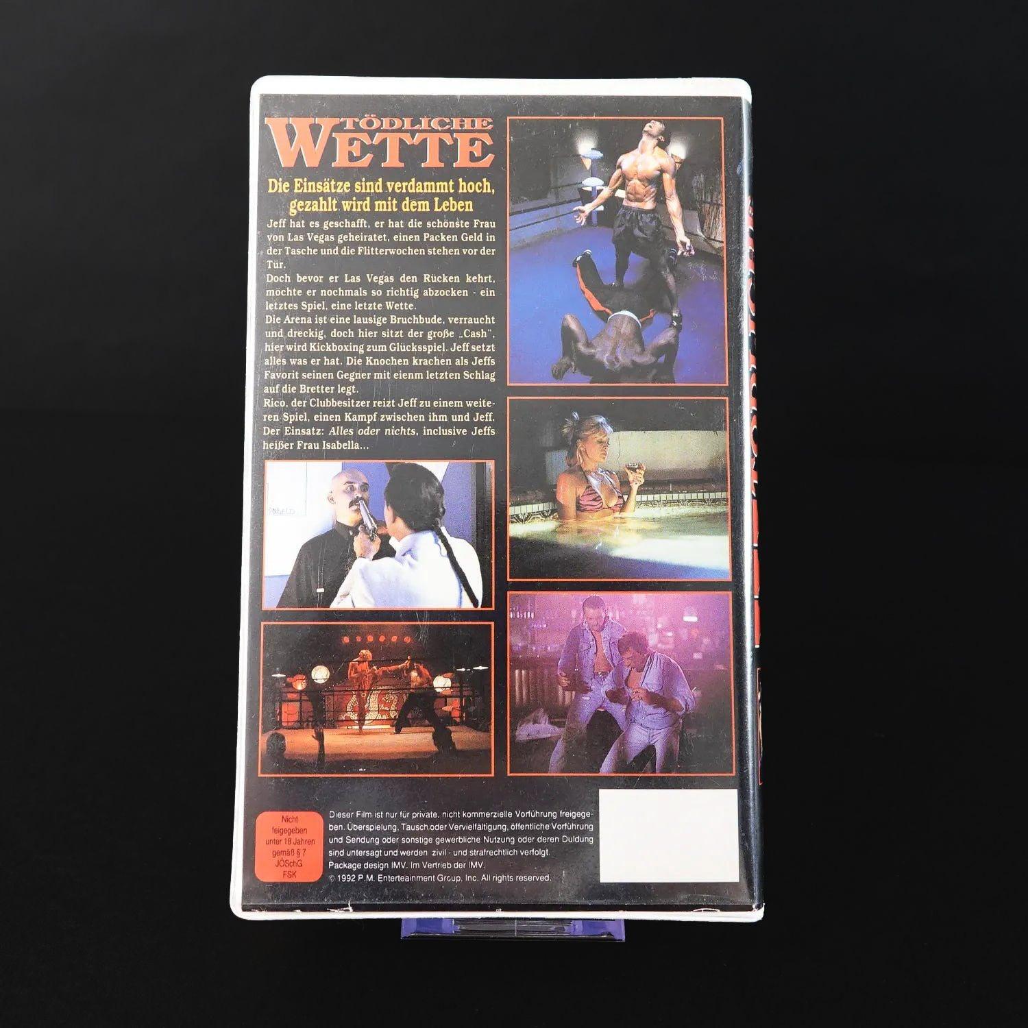 toedliche-wette-1992-imv-vhs-jeff-wincott-charlene-tilton-action-fsk-18-3 - Utopia Collectibles