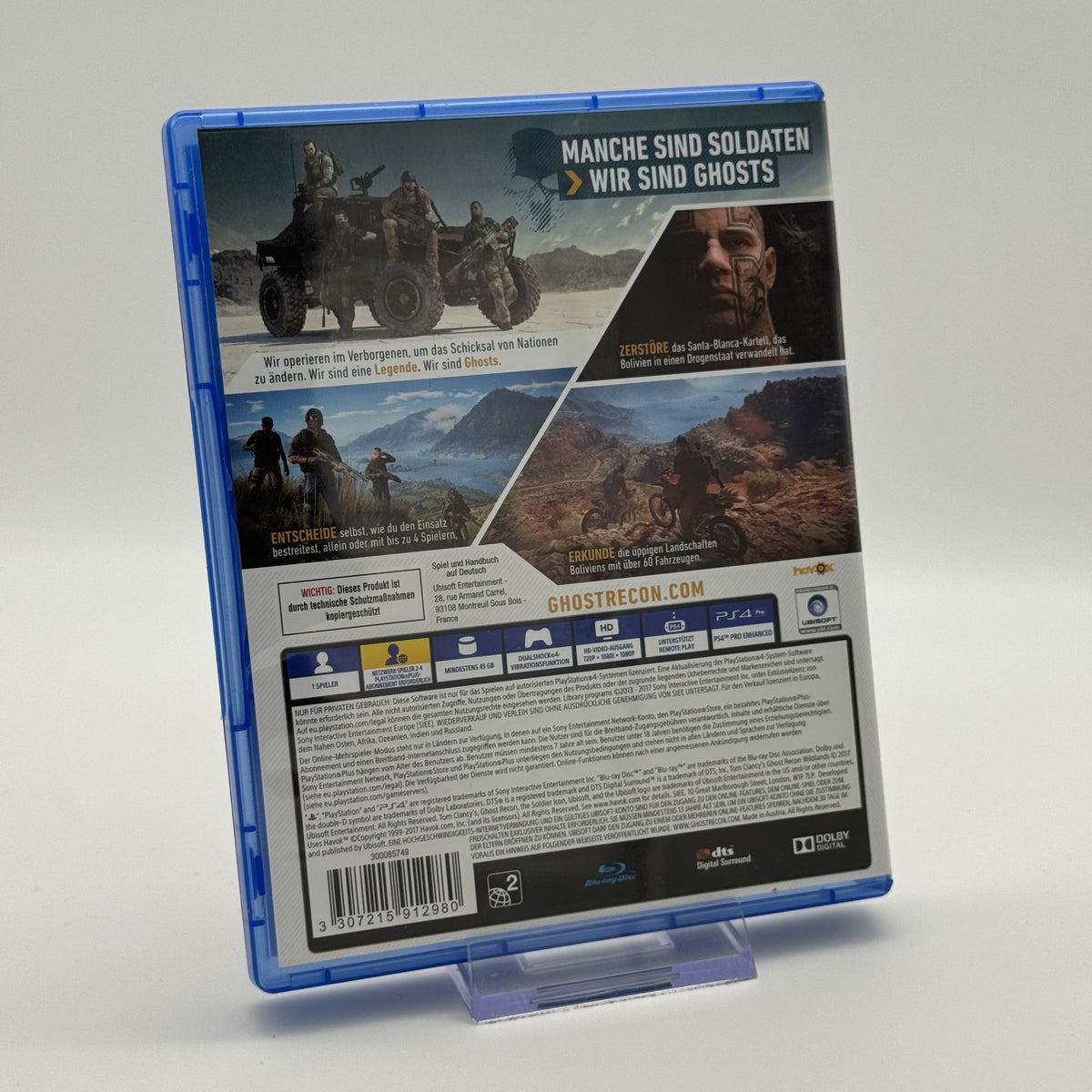 Tom Clancy's Ghost Recon Wildlands - Playstation 4 PS4 - CiB - Zustand Sehr Gut