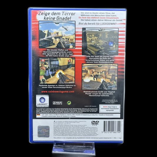 Tom Clancy's Rainbow Six Lockdown - Playstation 2 - deutsch - Gebraucht