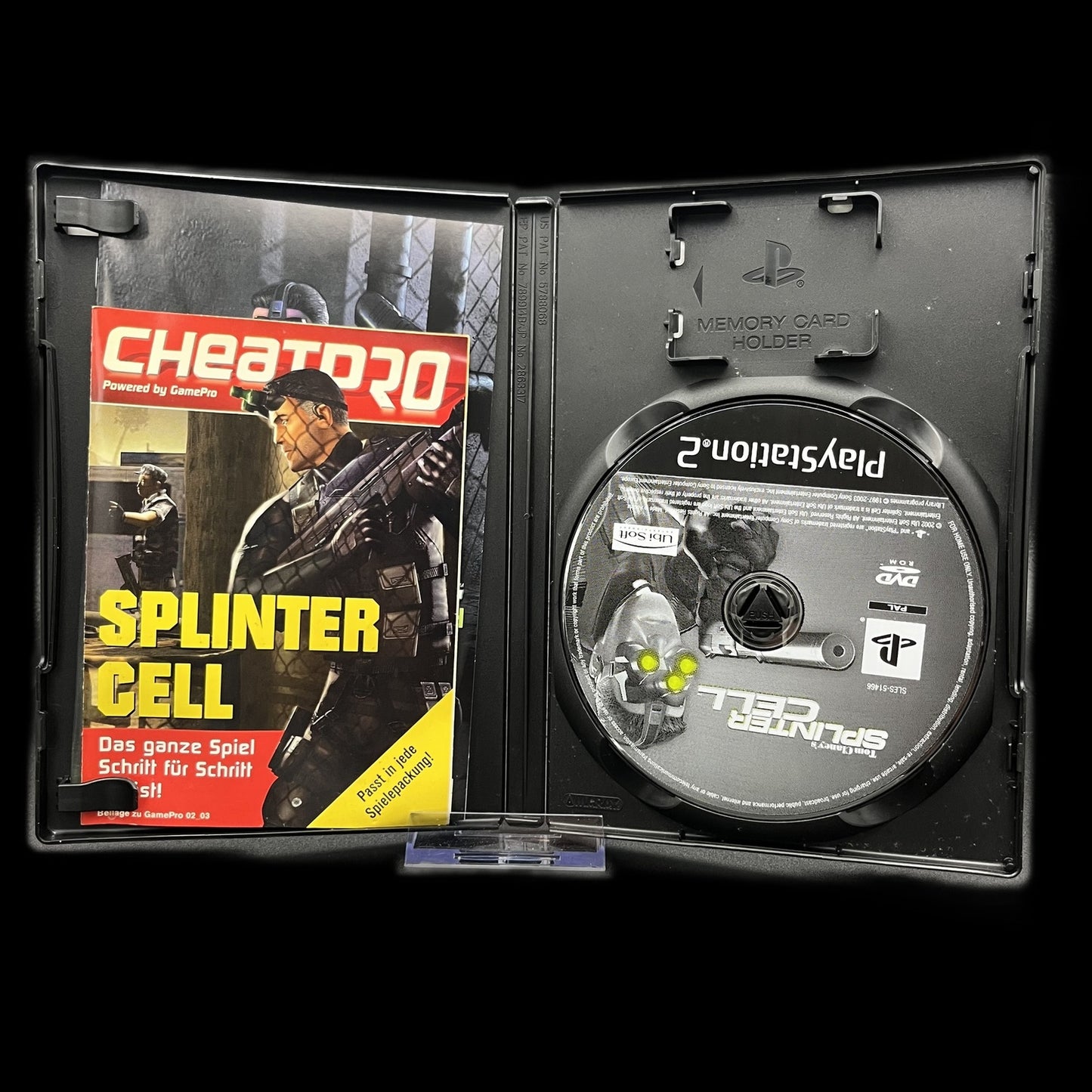 Tom Clancy's Splinter Cell - Playstation 2 - Action - OVP - deutsch - Gebraucht