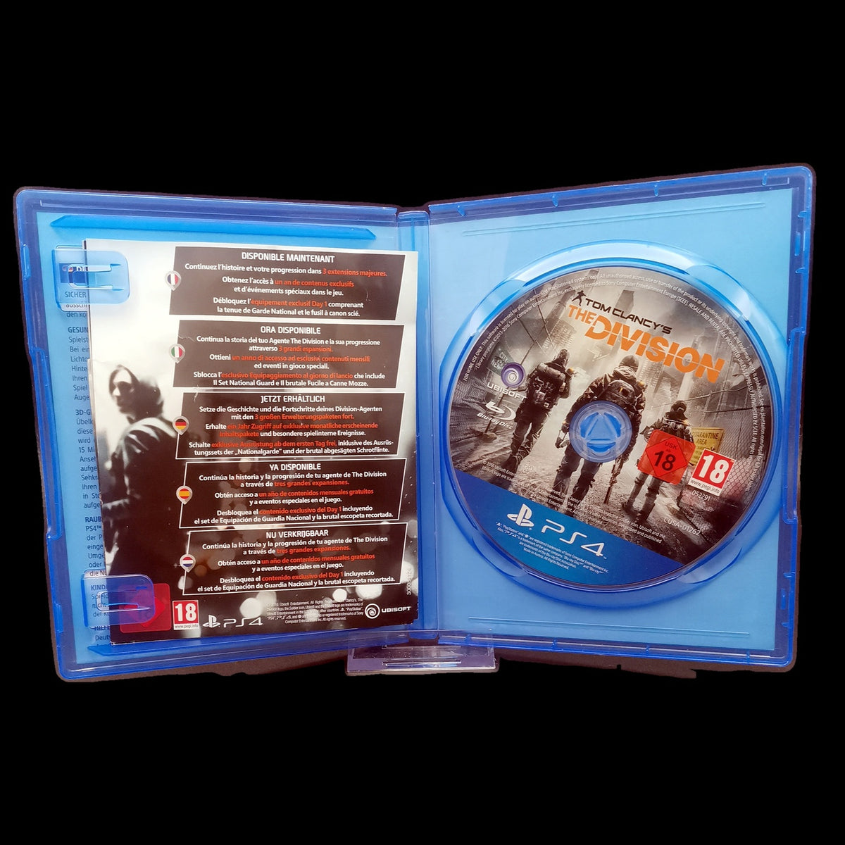 Tom Clancy's The Division - Playstation 4 PS4 - CiB - PAL - deutsch - Gebraucht