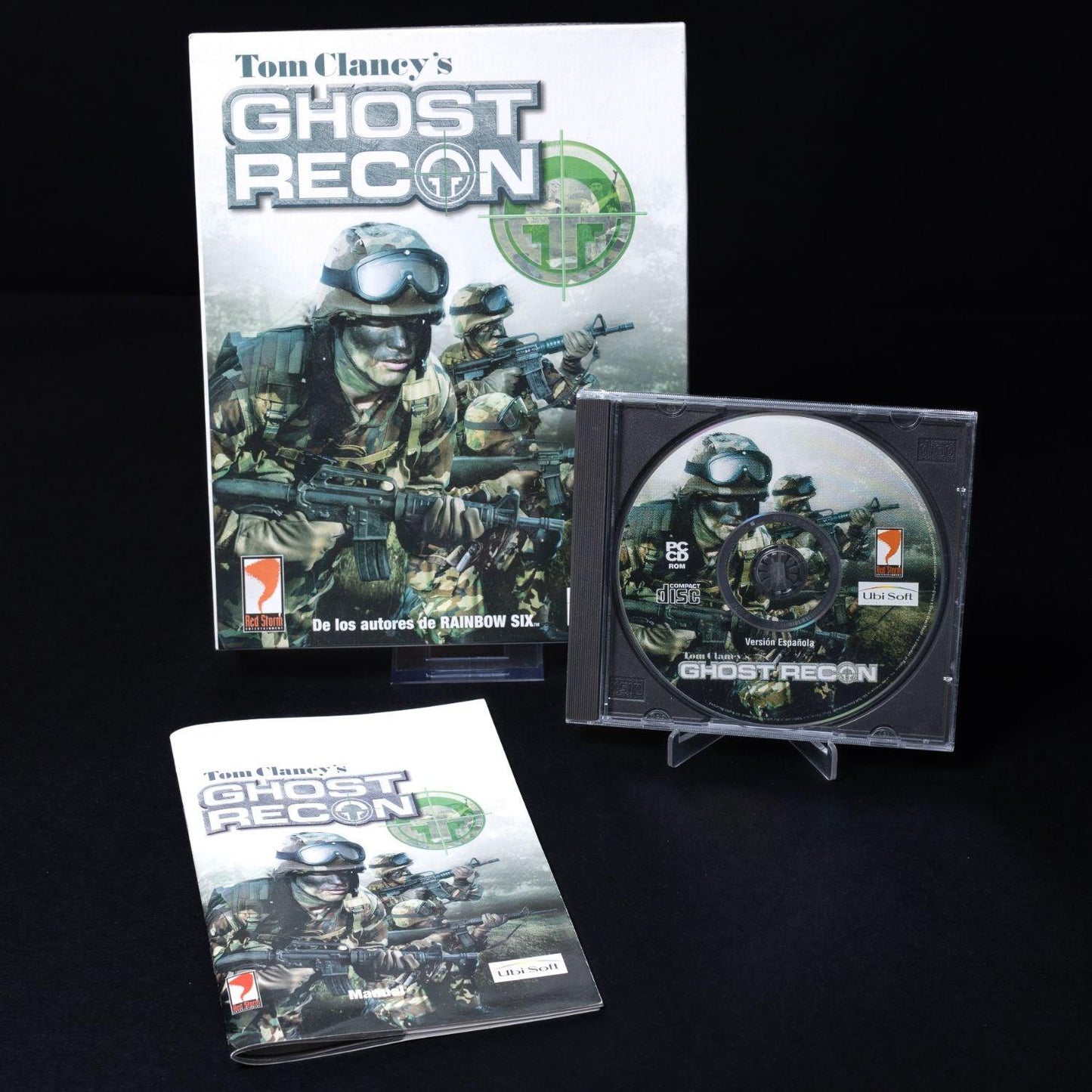 tom-clancys-ghost-recon-pc-cd-rom-big-box-spanisch-zustand-sehr-gut-1 - Utopia Collectibles