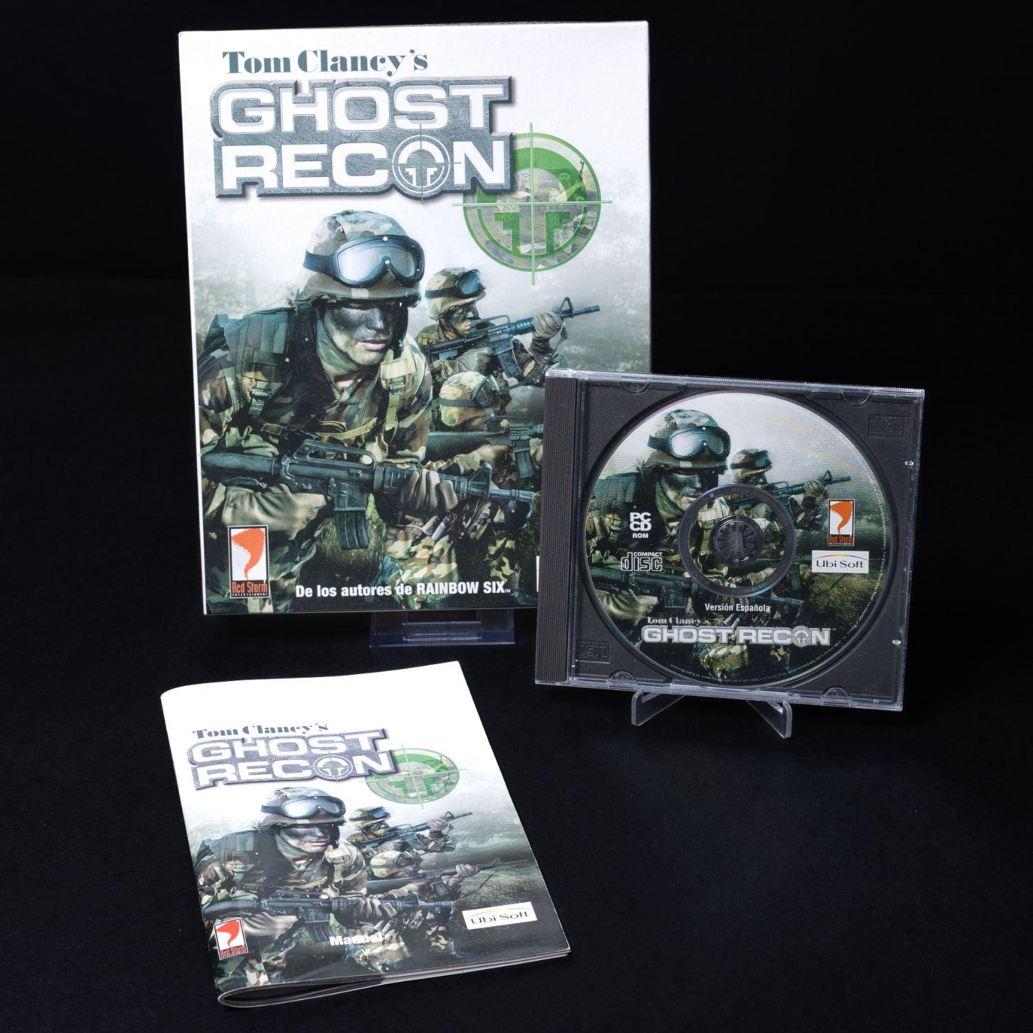 tom-clancys-ghost-recon-pc-cd-rom-big-box-spanisch-zustand-sehr-gut-1 - Utopia Collectibles
