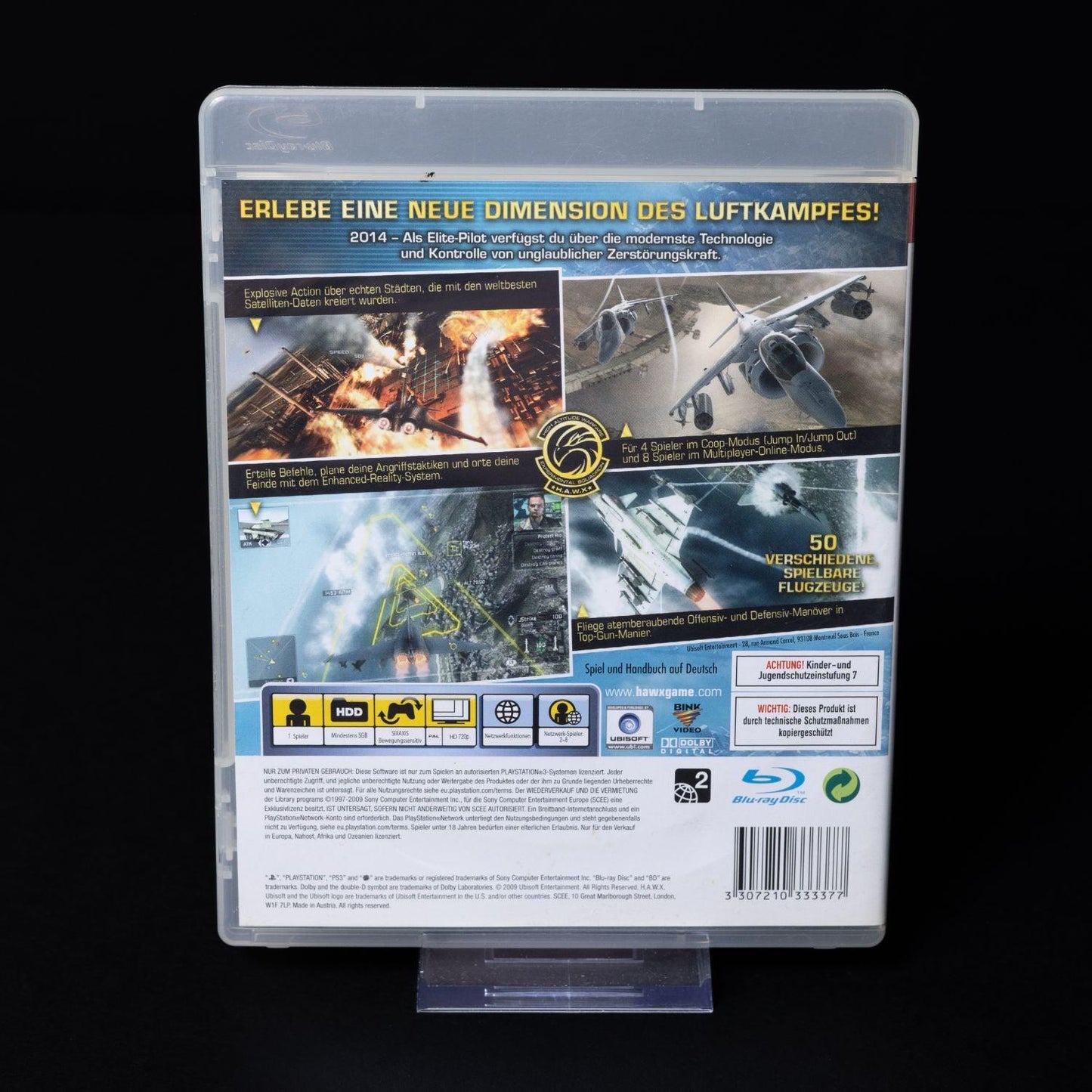 Tom Clancy's HAWX - Playstation 3 PS3 Spiel - PAL - Mit Anleitung - Zustand Gut