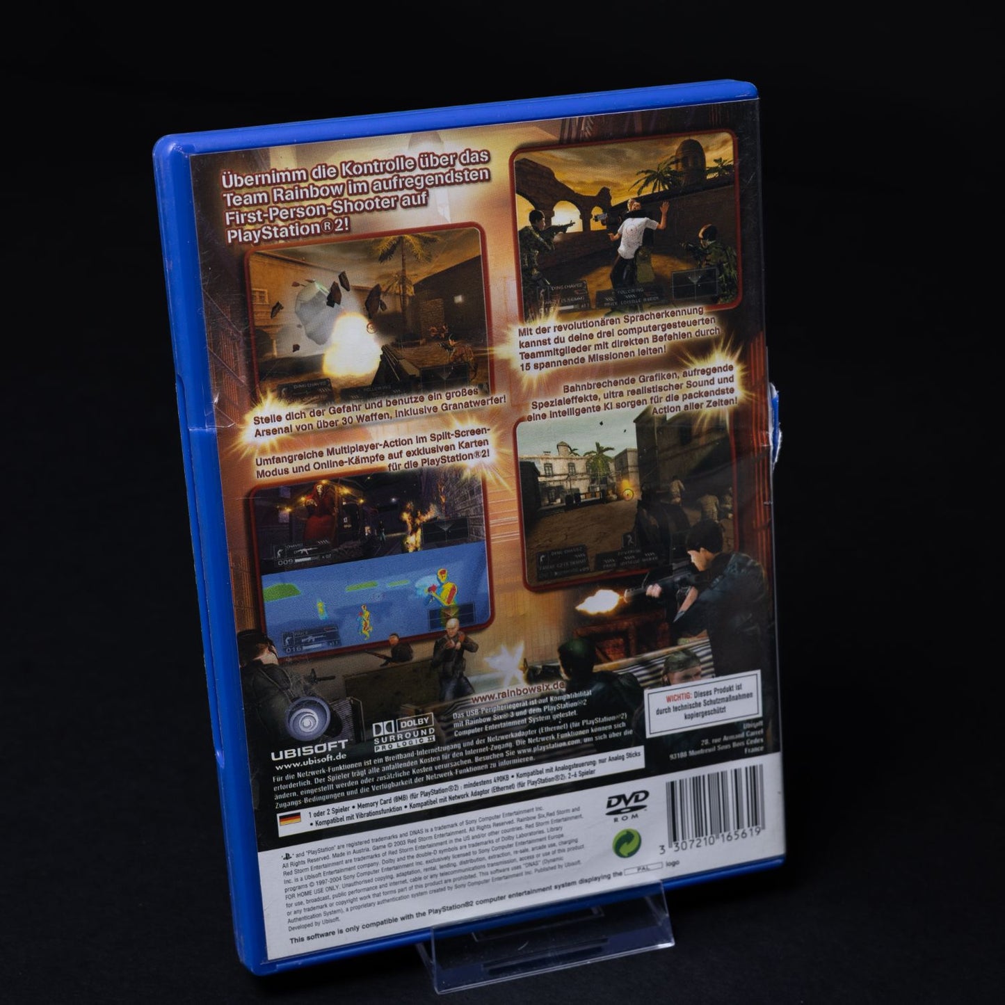 Tom Clancy's Rainbow Six 3 - Playsation 2 PS2 - CiB - Deutsch - OVP beschädigt