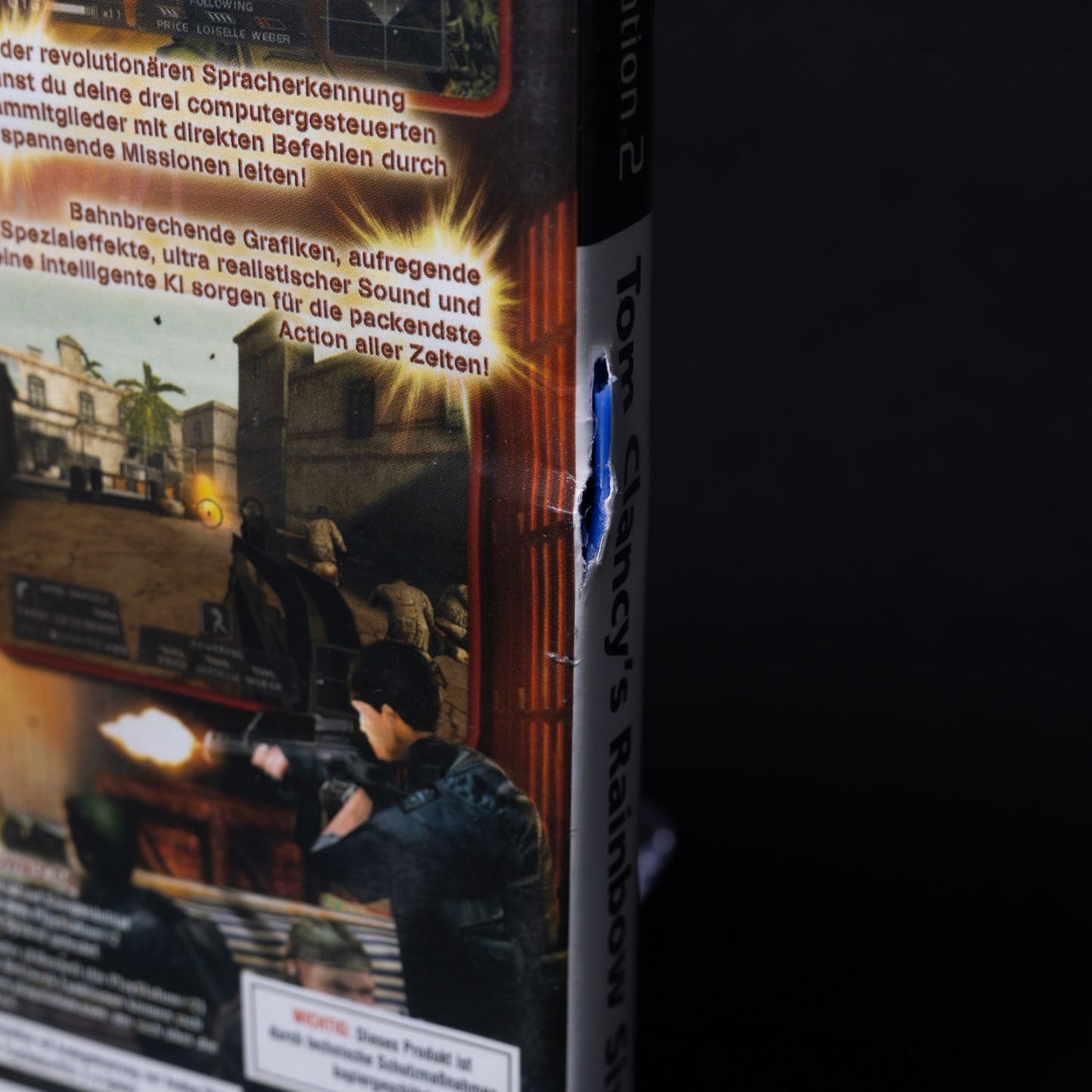 Tom Clancy's Rainbow Six 3 - Playsation 2 PS2 - CiB - Deutsch - OVP beschädigt