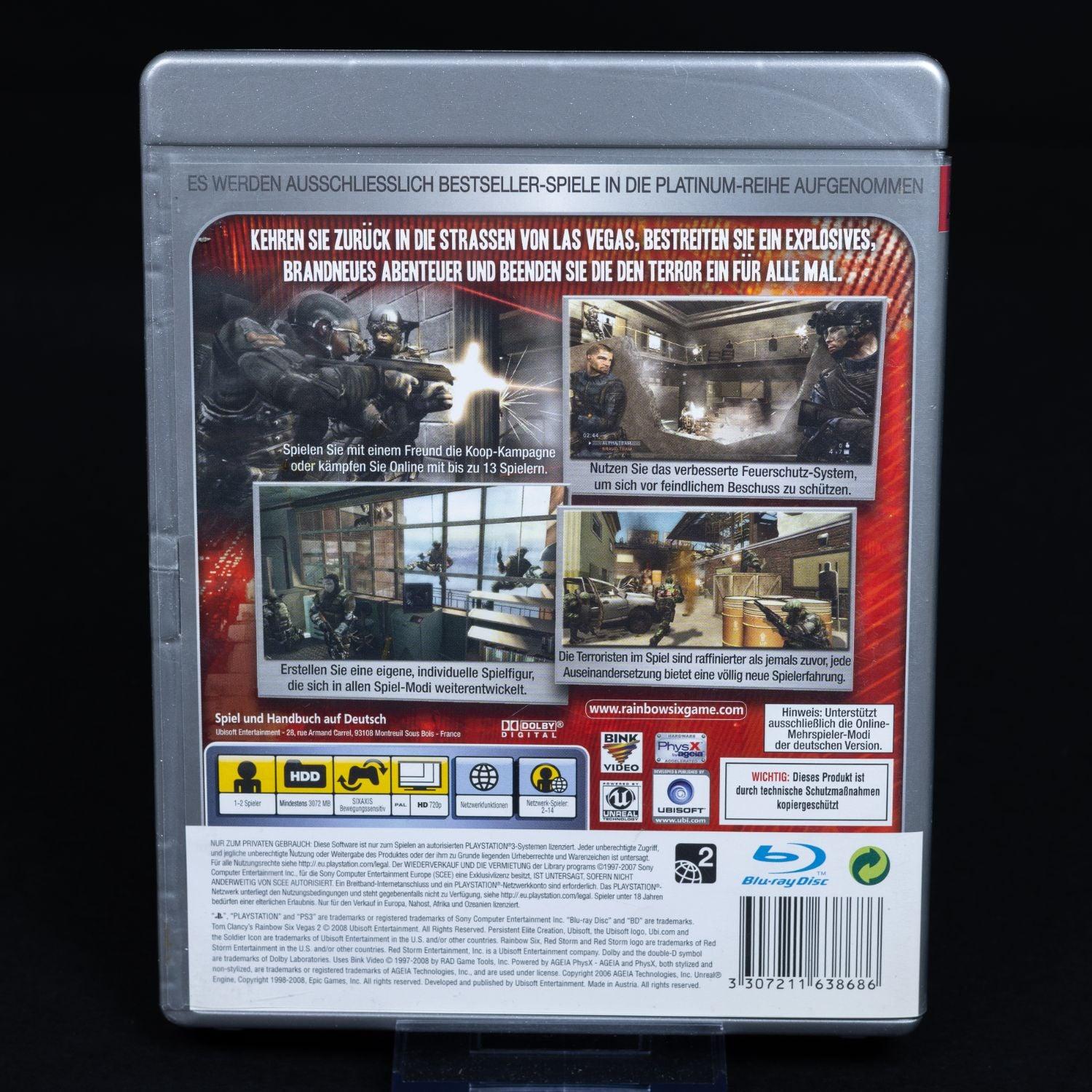 tom-clancys-rainbow-six-vegas-2-platinum-edition-playstation-3-ps3-sehr-gut-2 - Utopia Collectibles