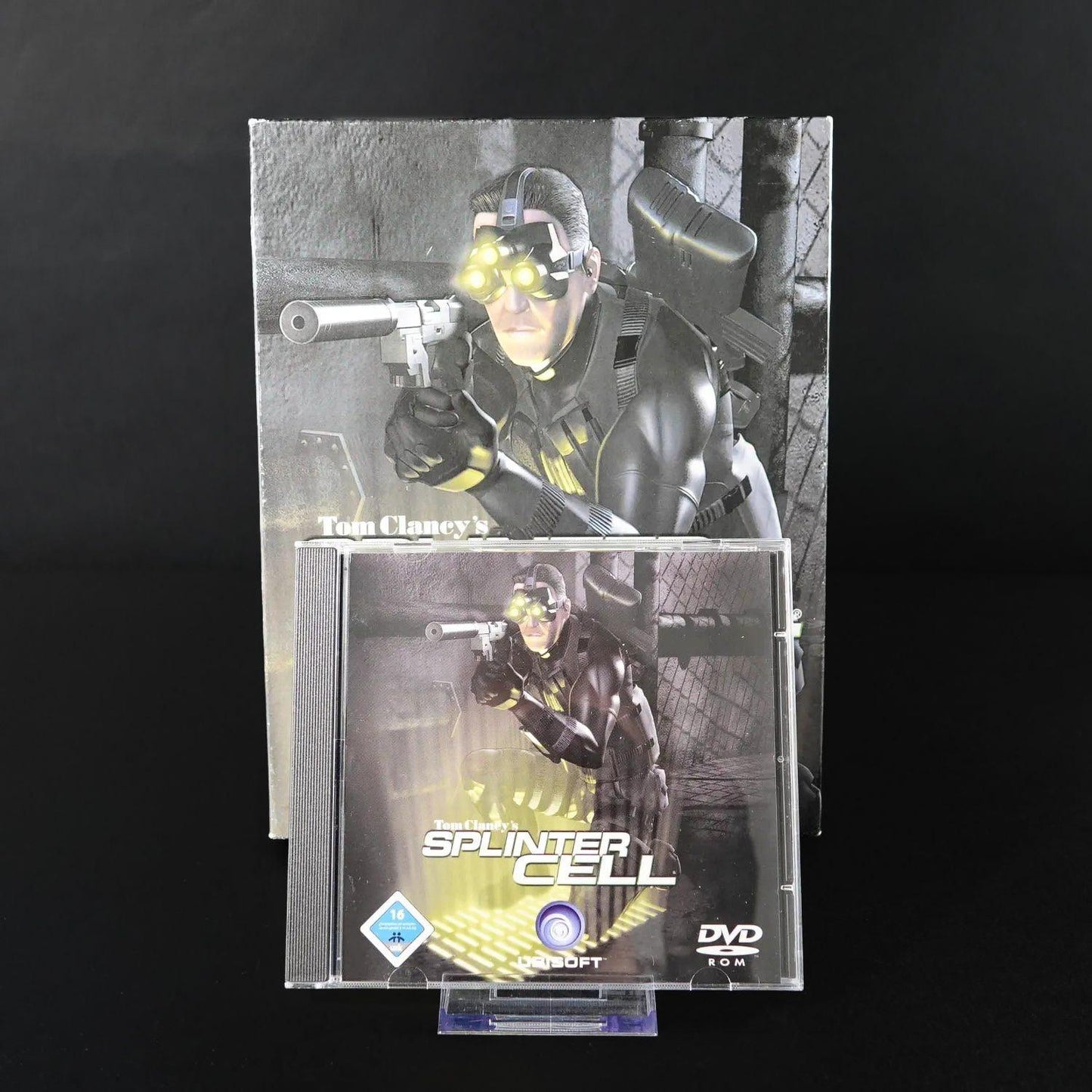 Tom Clancy's Splinter Cell - PC DVD-ROM Spiel in Big Box - Zustand Sehr Gut