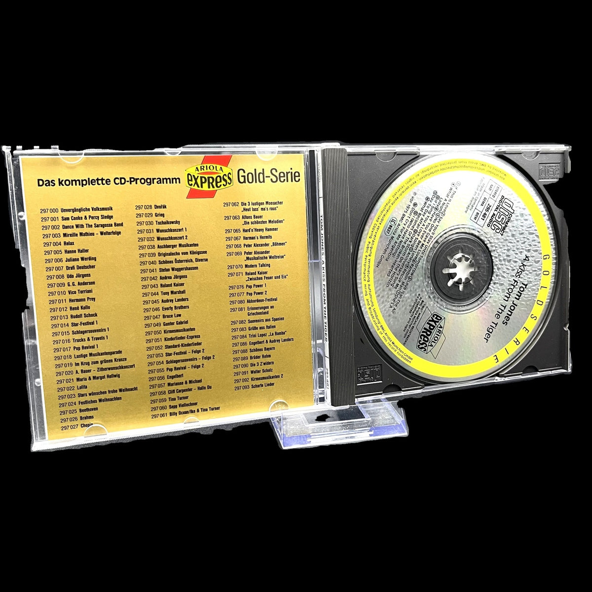 Tom Jones - A Kiss From The Tiger - Gold-Serie - CD - Pop - Album - Gebraucht