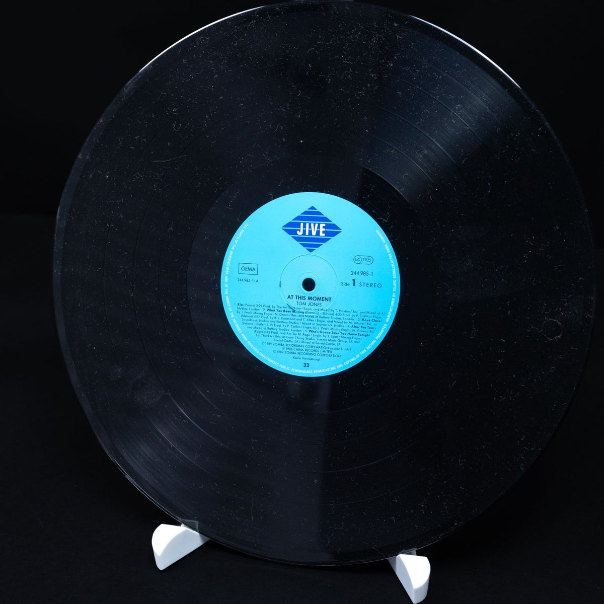 Tom Jones - At This Moment - Vinyl LP Schallplatte - NM / NM