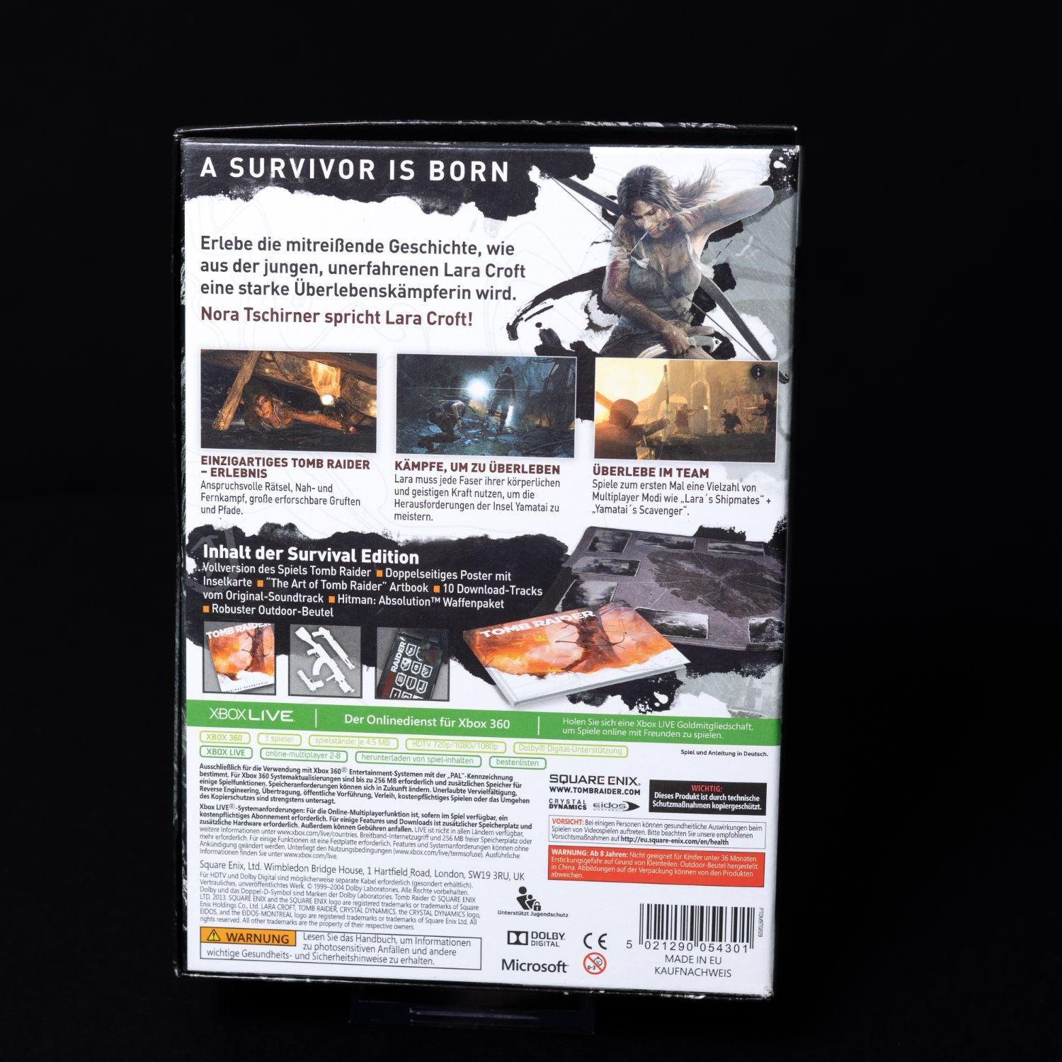 tomb-raider-survival-edition-xbox-360-big-box-cib-zustand-sehr-gut-3 - Utopia Collectibles
