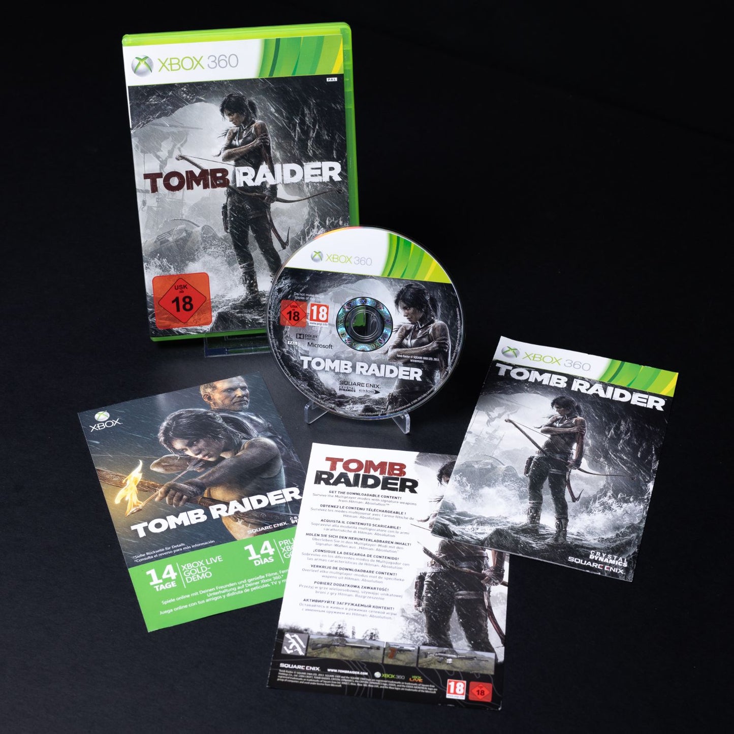 Tomb Raider - XBOX 360 Spiel - PAL - CiB mit Anleitung - Zustand Sehr Gut