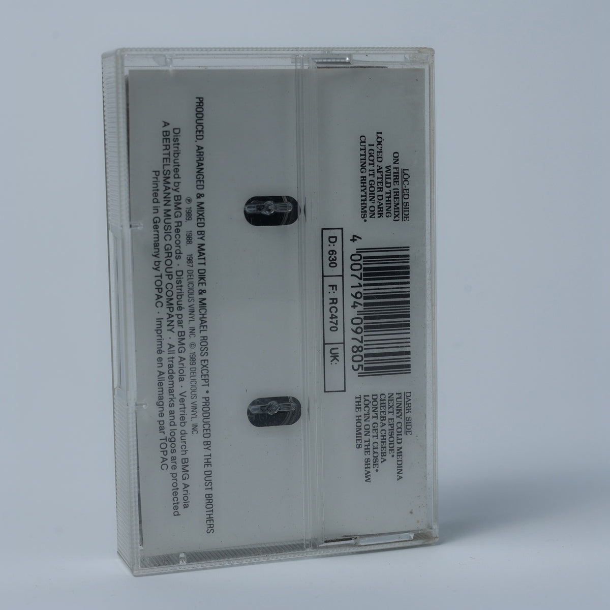 Tone-Lōc - Lōc-Ed After Dark - 1989 - Musikkassette - Album - Gebraucht
