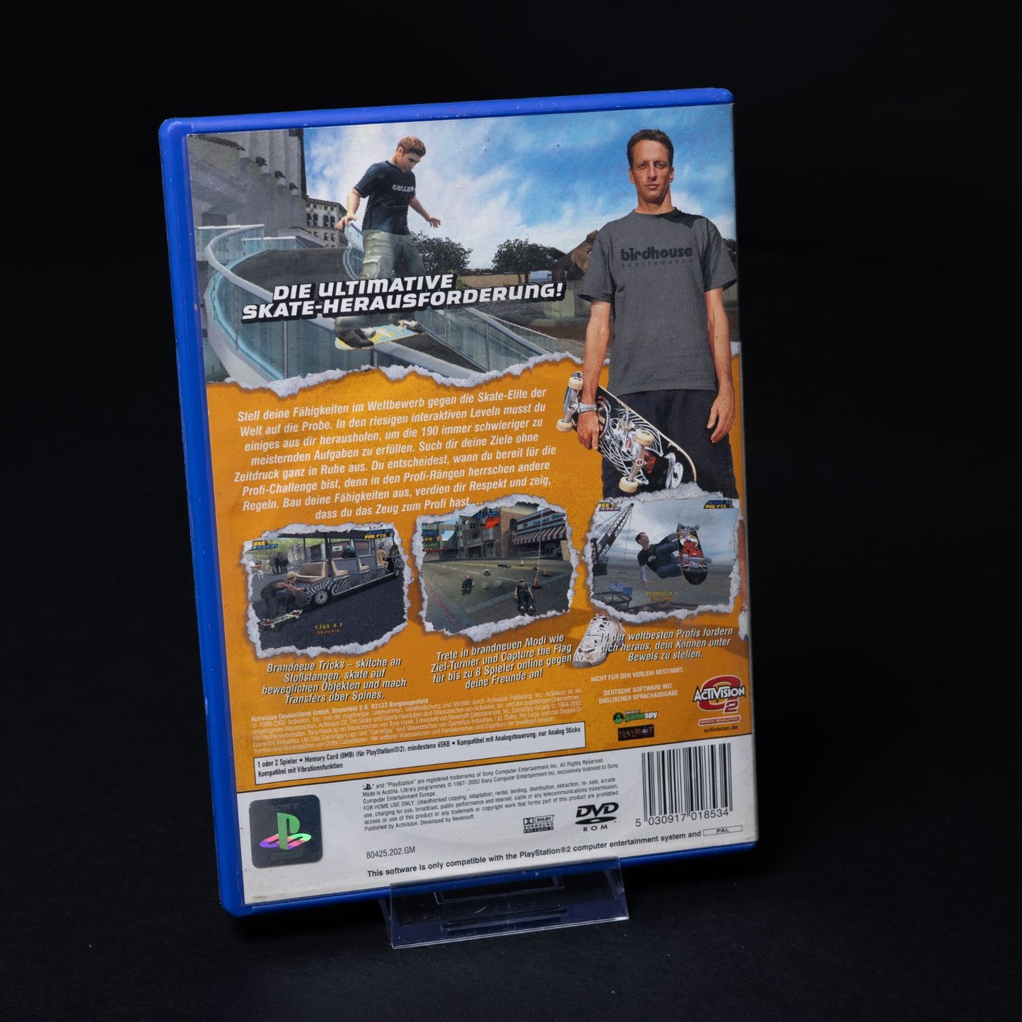 Tony Hawk's Pro Skater 4 - Playstation 2 PS2 - CiB - PAL Deutsch - Gebraucht