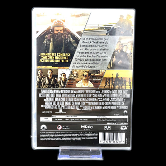 Top Gun Maverick - Tom Cruise - Action - DVD - Deutsch/Englisch - Gebraucht