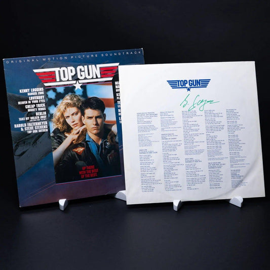 top-gun-soundtrack-1986-vinyl-lp-schallplatte-12-nm-nm-signiert-1 - Utopia Collectibles