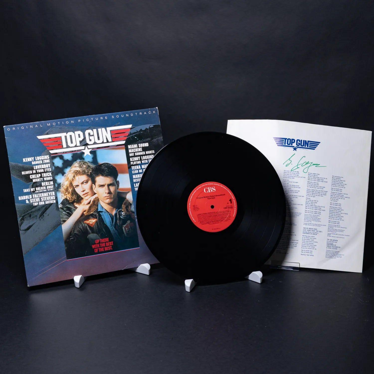 top-gun-soundtrack-1986-vinyl-lp-schallplatte-12-nm-nm-signiert-6 - Utopia Collectibles