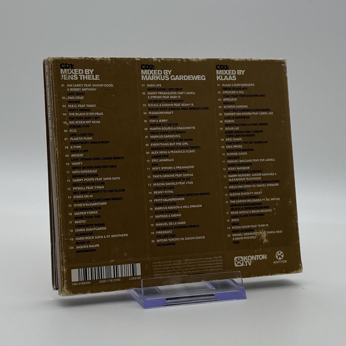 Kontor Top of the Clubs Vol. 50 - Various - 3 CD Set - Album - Gebraucht