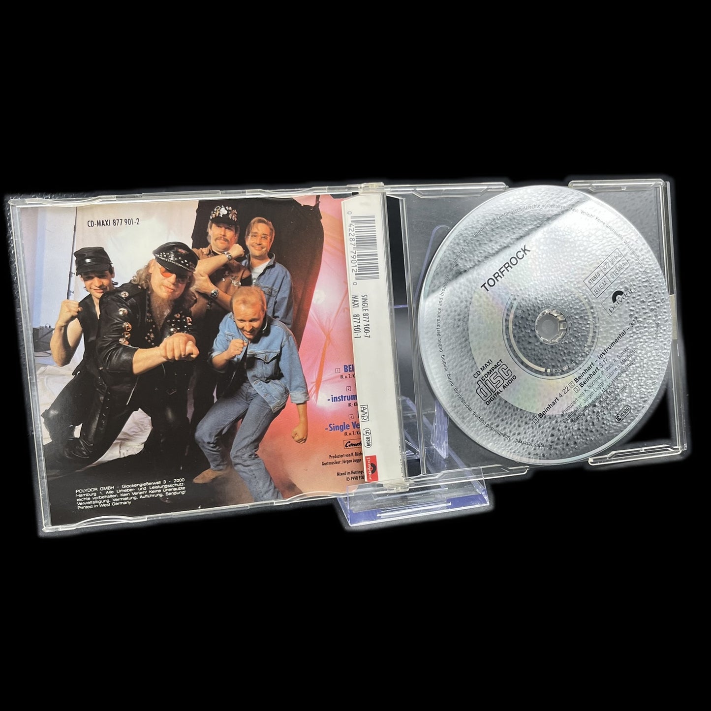 Torfrock - Beinhart! - CD - Maxi-Single - 1990 - Rock - Werner - Gebraucht