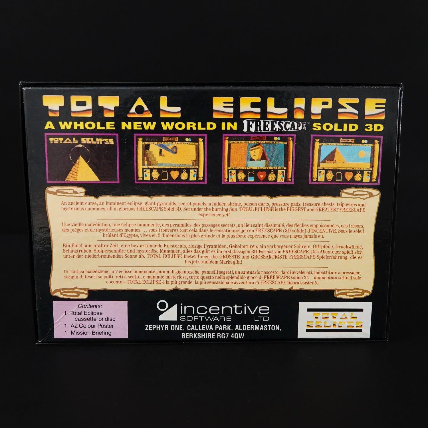 total-eclipse-special-edition-commodore-64-c64-diskette-cib-anleitung-und-poster-5 - Utopia Collectibles