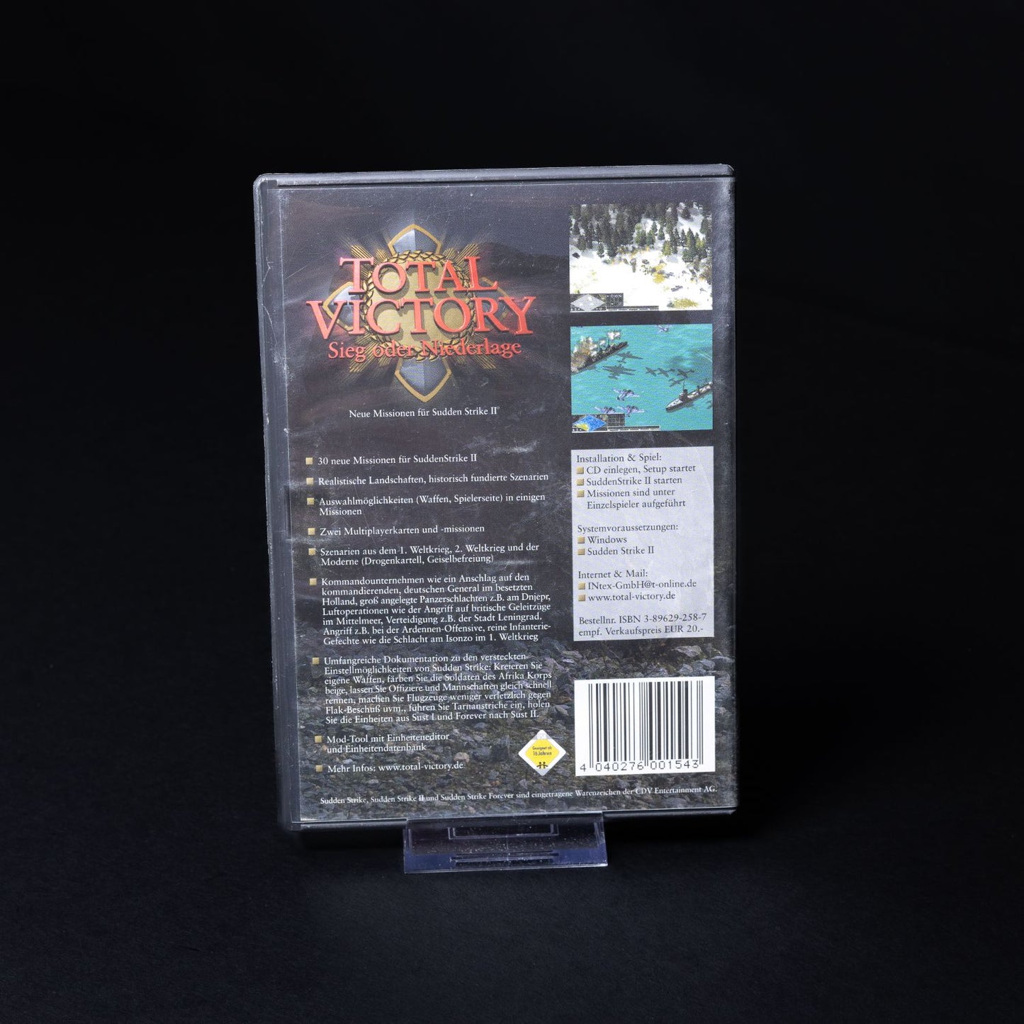 Total Victory - Sieg oder Niederlage - Sudden Strike II / 2 Addon - PC - Deutsch