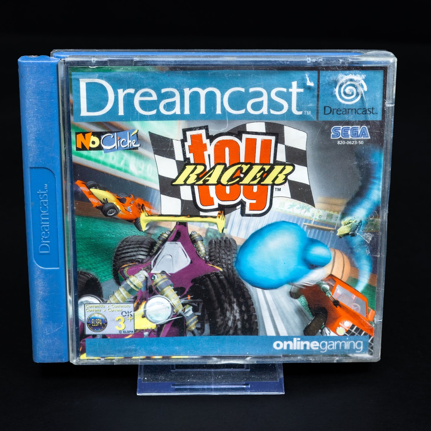 Toy Racer - Sega Dreamcast Spiel - CiB - Zustand Okay (Case beschädigt)
