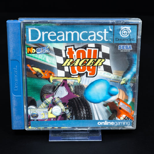 Toy Racer - Sega Dreamcast Spiel - CiB - Zustand Okay (Case beschädigt)