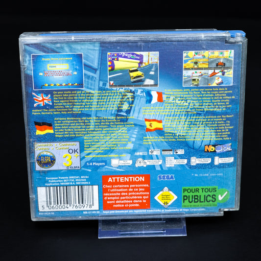 Toy Racer - Sega Dreamcast Spiel - CiB - Zustand Okay (Case beschädigt)