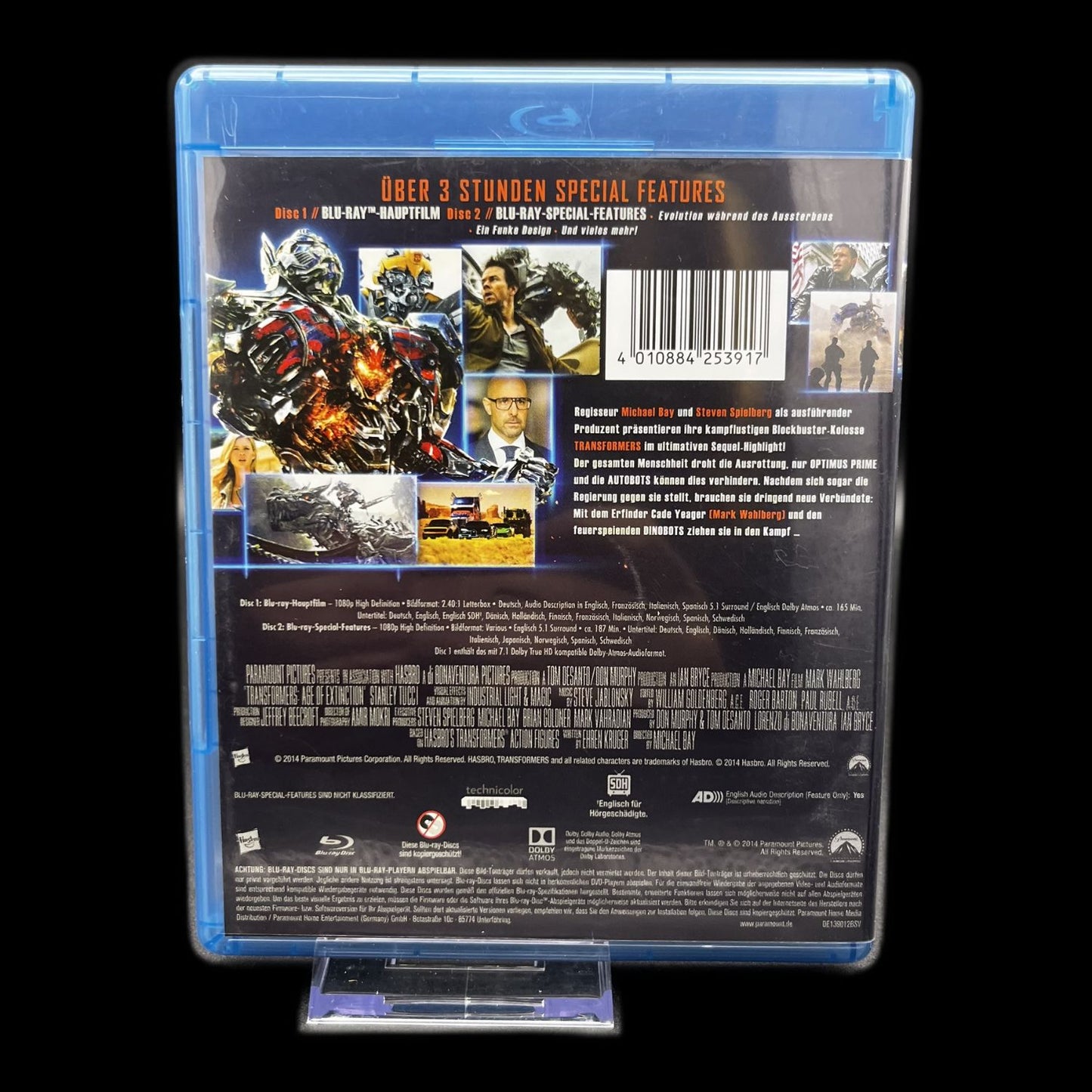 Transformers - Ära des Untergangs - Mark Wahlberg - Blu-Ray - Top Zustand