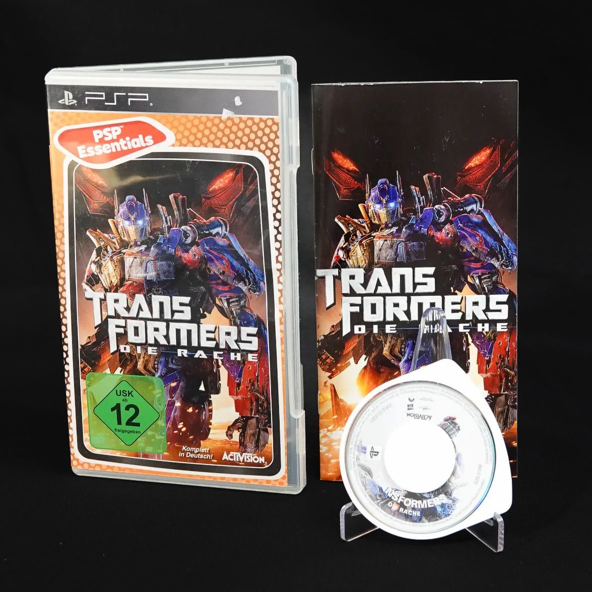 Transformers Die Rache - Playsation Portable PSP Essentials - CiB - PAL Deutsch