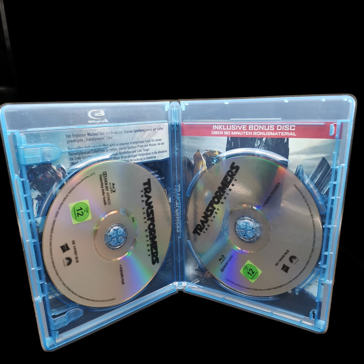 Transformers: The Last Knight - Inklusive Bonus Disc - Blu-Ray - Film - Sehr gut