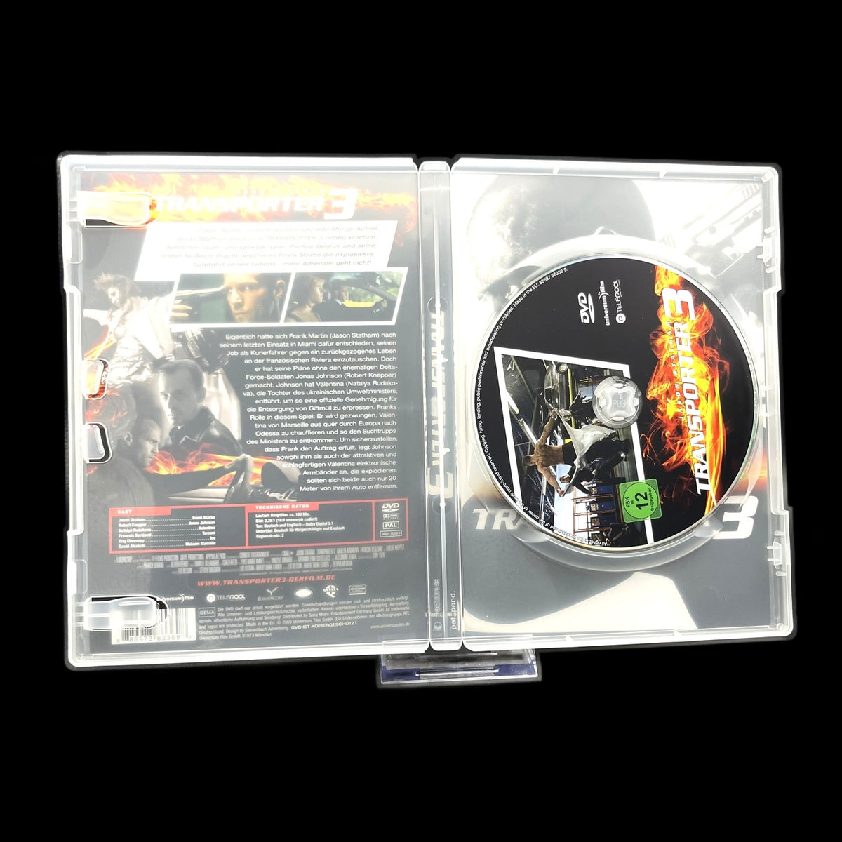 Transporter 3 - Jason Statham - Action Thriller - DVD - Deutsch - Gebraucht