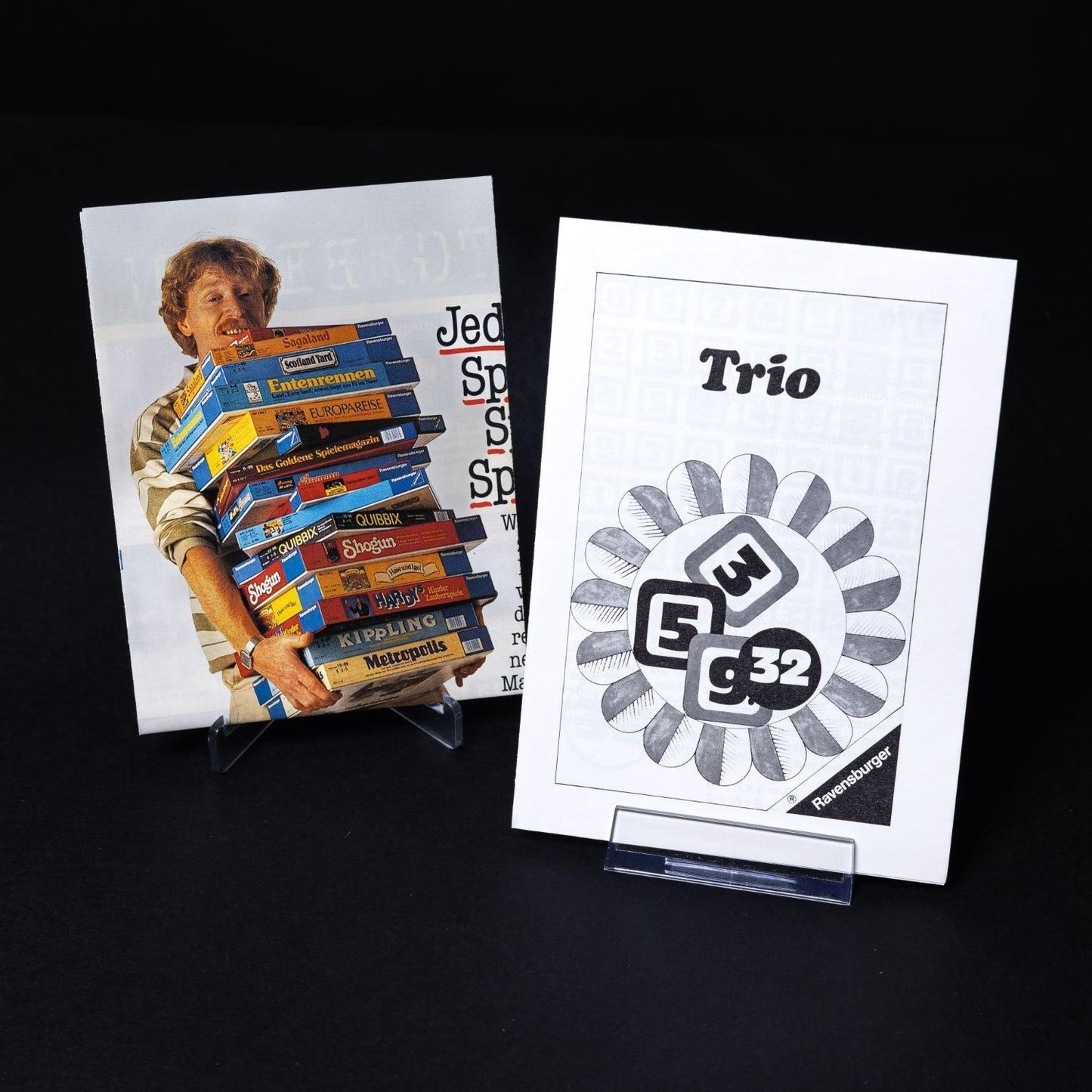 Trio - Ravensburger Retro Spiel - Vollständig und Unbenutzt / Neuwertig