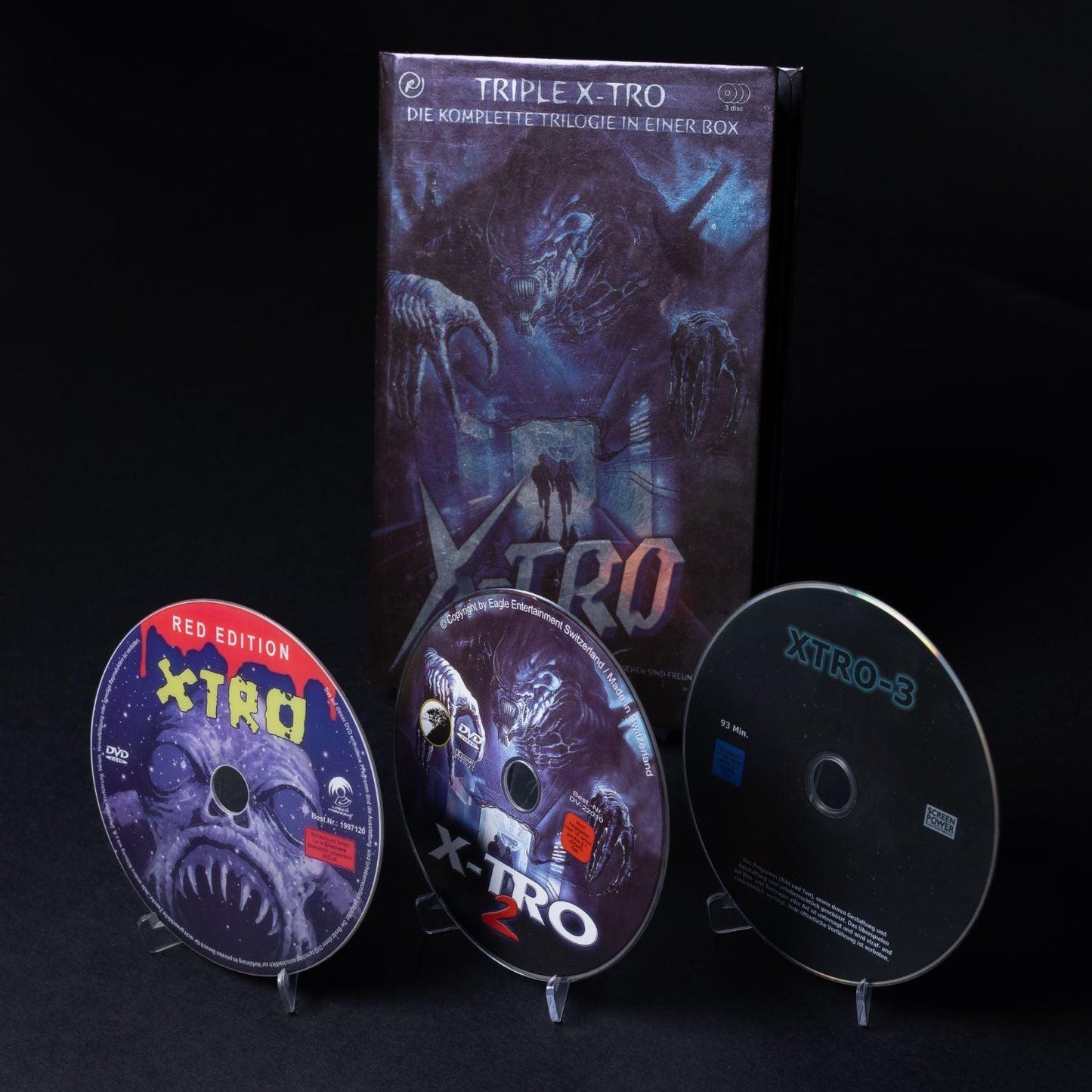 Triple X-Tro - Die Komplette Trilogie - Harcover DVD Box - PAL - Sammlerzustand
