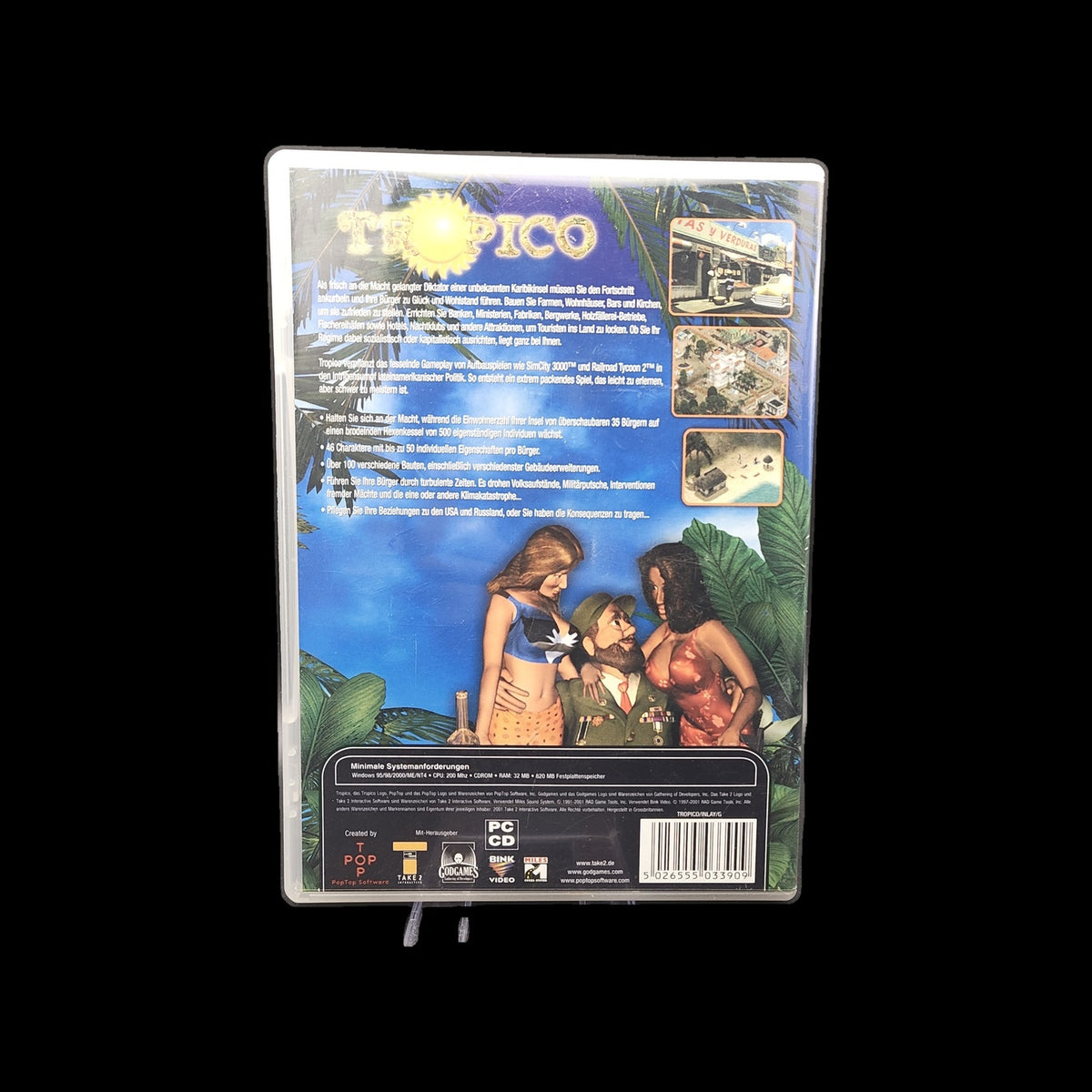 Tropico - PC CD-ROM Spiel - Simulation - Deutsch - Gebraucht