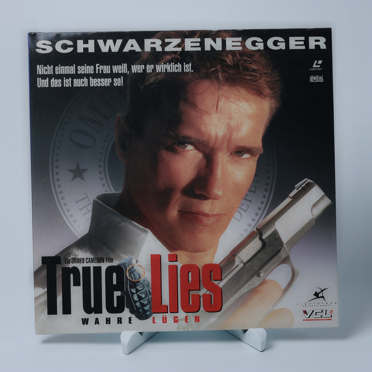 True Lies - LaserDisc - VCL - Arnold Schwarzenegger - Widescreen - Zustand Gut