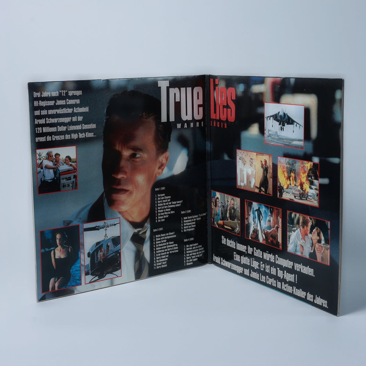 True Lies - LaserDisc - VCL - Arnold Schwarzenegger - Widescreen - Zustand Gut