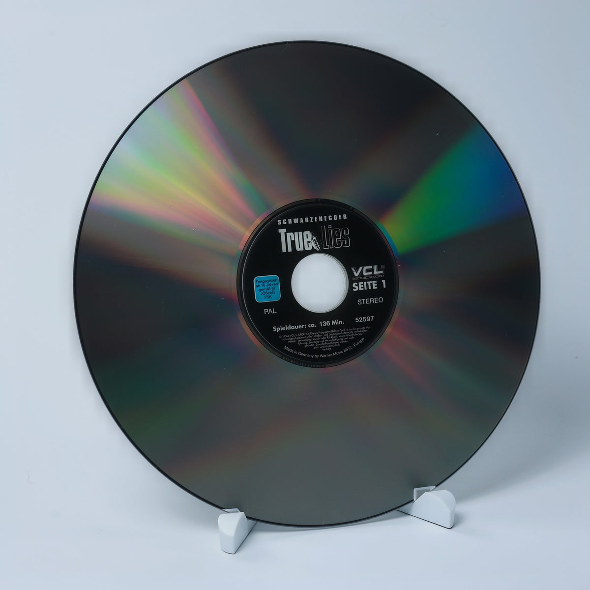 True Lies - LaserDisc - VCL - Arnold Schwarzenegger - Widescreen - Zustand Gut