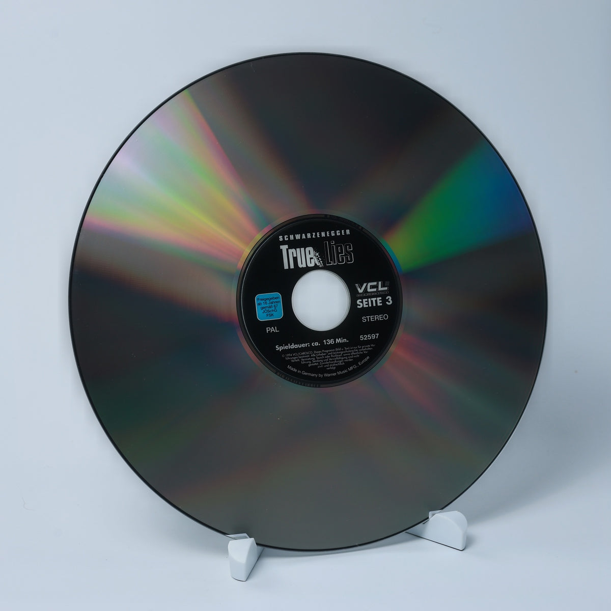 True Lies - LaserDisc - VCL - Arnold Schwarzenegger - Widescreen - Zustand Gut