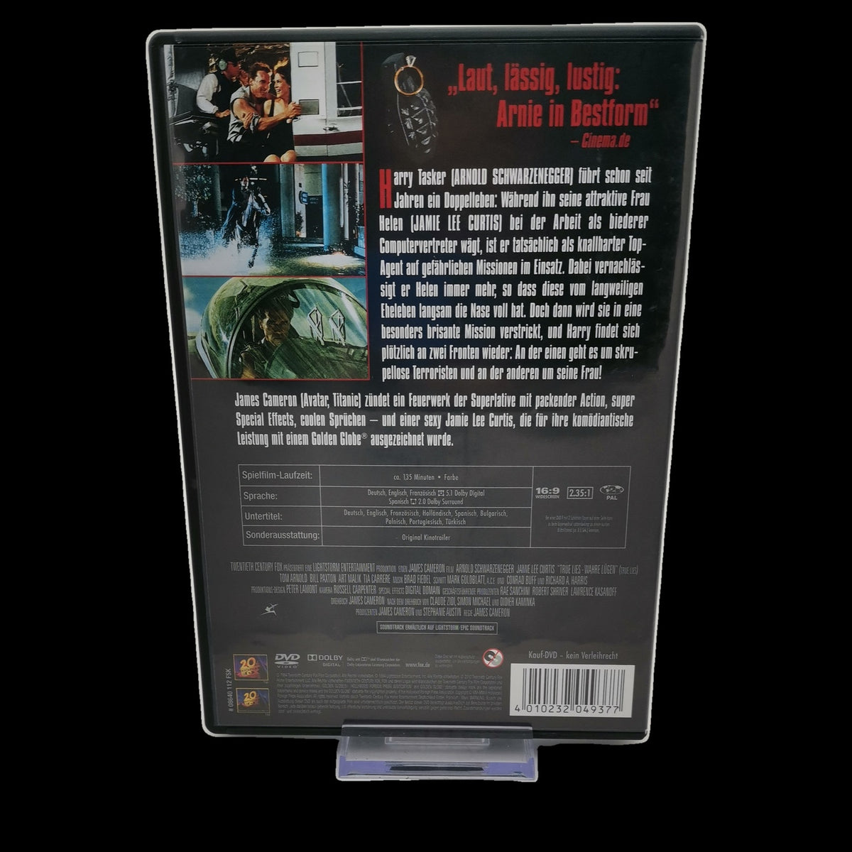True Lies - Arnold Schwarzenegger - James Cameron - Action - DVD - Sehr gut