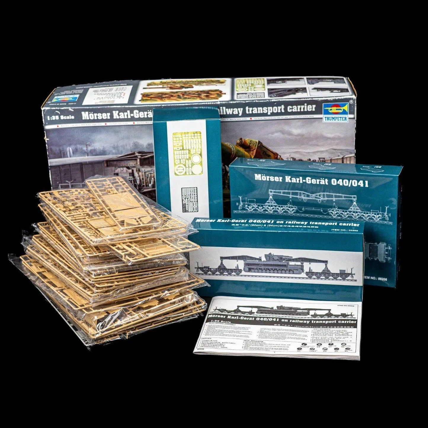 trumpeter-moerser-karl-geraet-040041-modell-00209-135-sealed-bags-mit-decals-4 - Utopia Collectibles