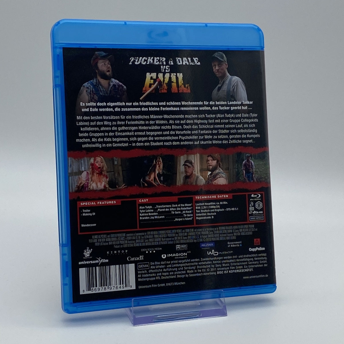 Tucker & Dale Vs. Evil - Wendecover - Blu-Ray - Film - Zustand Sehr Gut