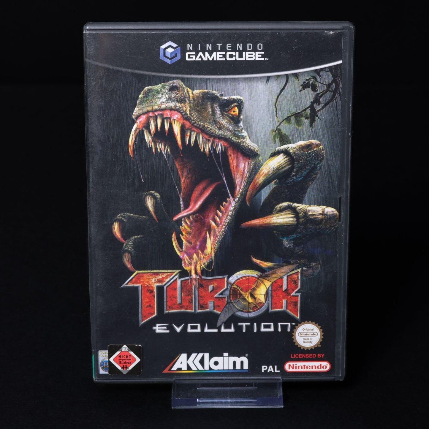 Turok Evolution - Gamecube - PAL Englisch - Mit Anleitung - Zustand Sehr Gut