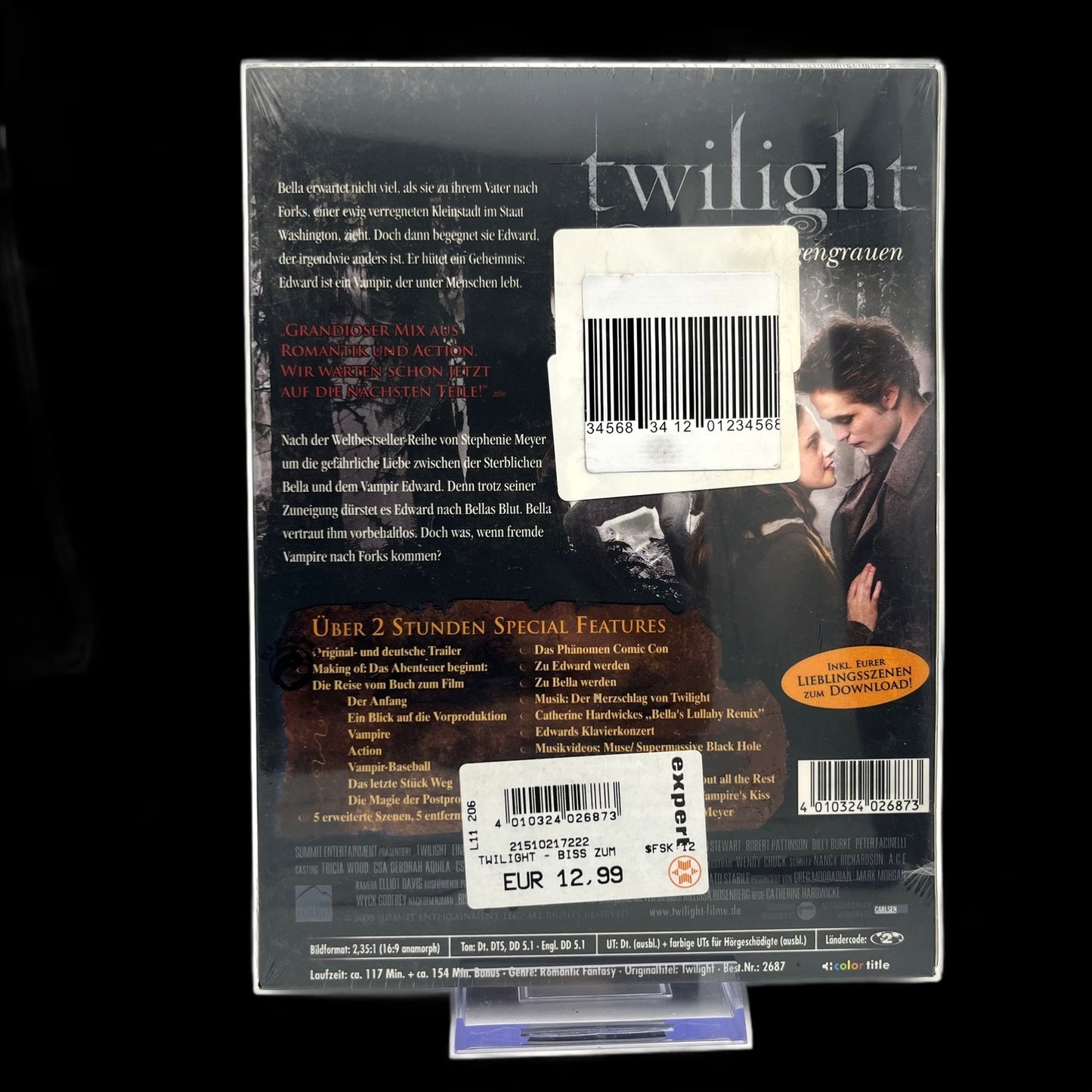 Twilight - Bis zum Morgengrauen - Twilight - 2 Disc Fan Edition - DVD - Neu