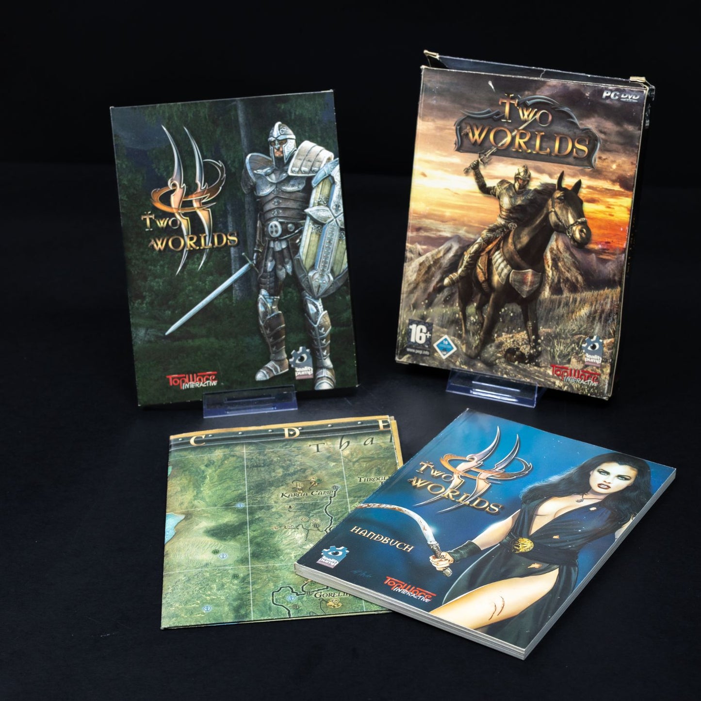 Two Worlds - PC DVD-ROM Spiel - Big Box CiB Komplett - Zustand Gut
