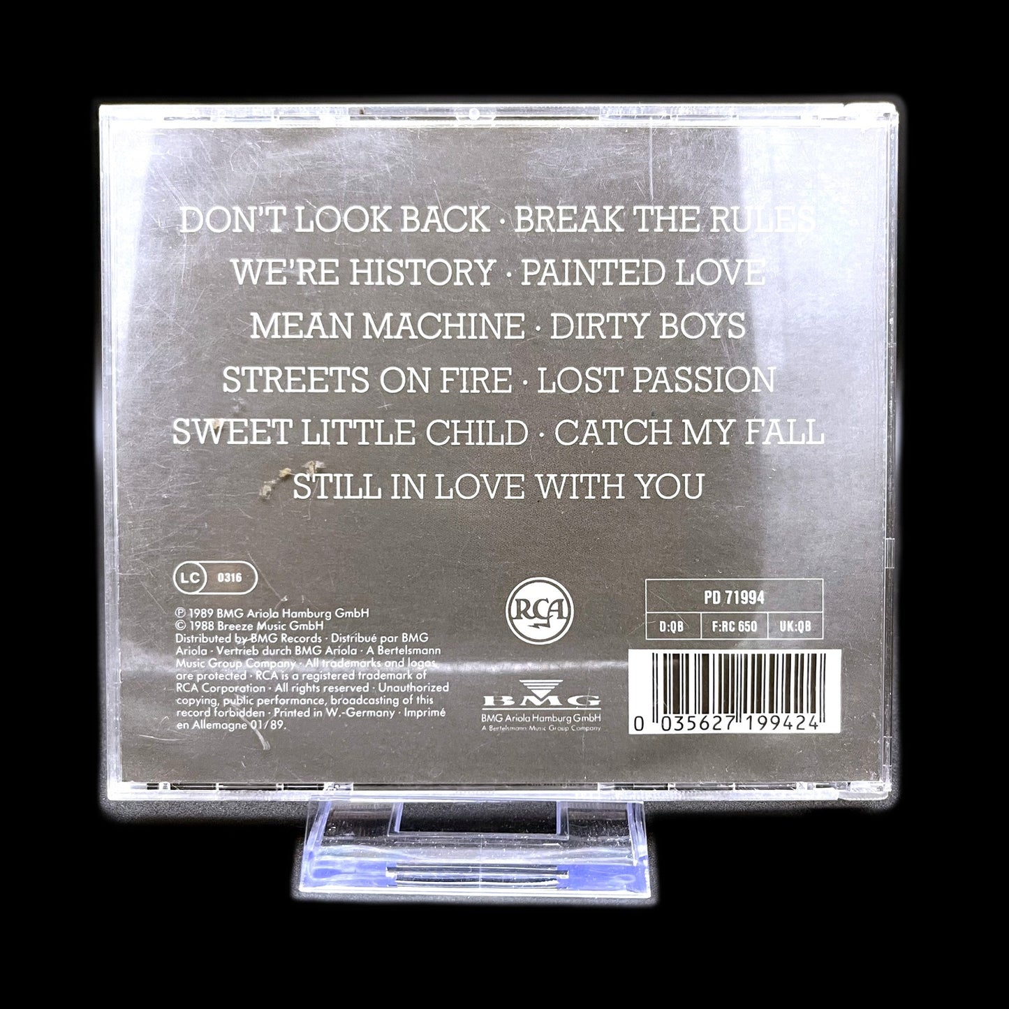 U.D.O - Mean Machine - Musik-CD - Metal - Album - 1989 - RCA - Gebraucht