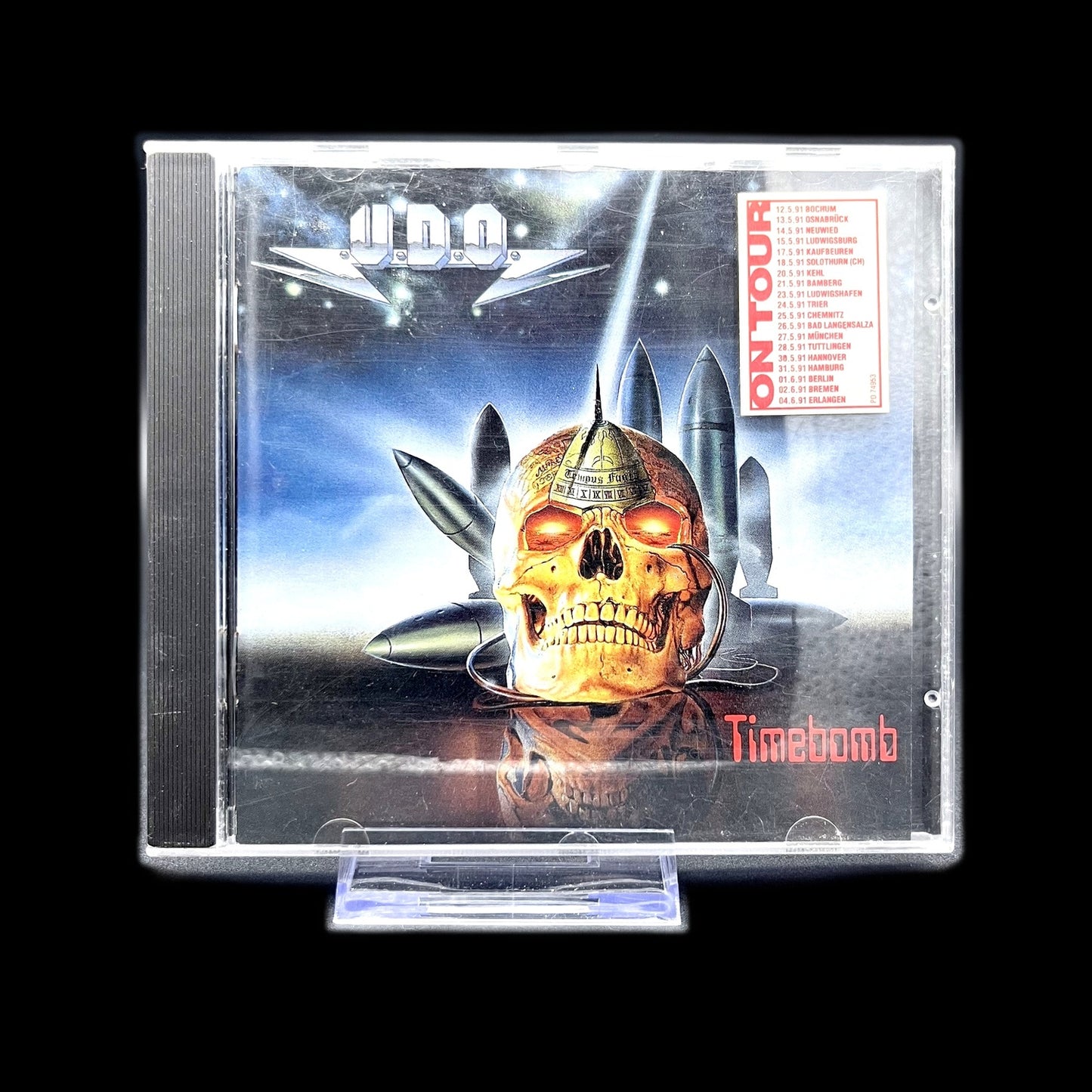 U.D.O - Timebomb - 1991 - Heavy Metal - Album - CD - BMG Ariola - Gebraucht