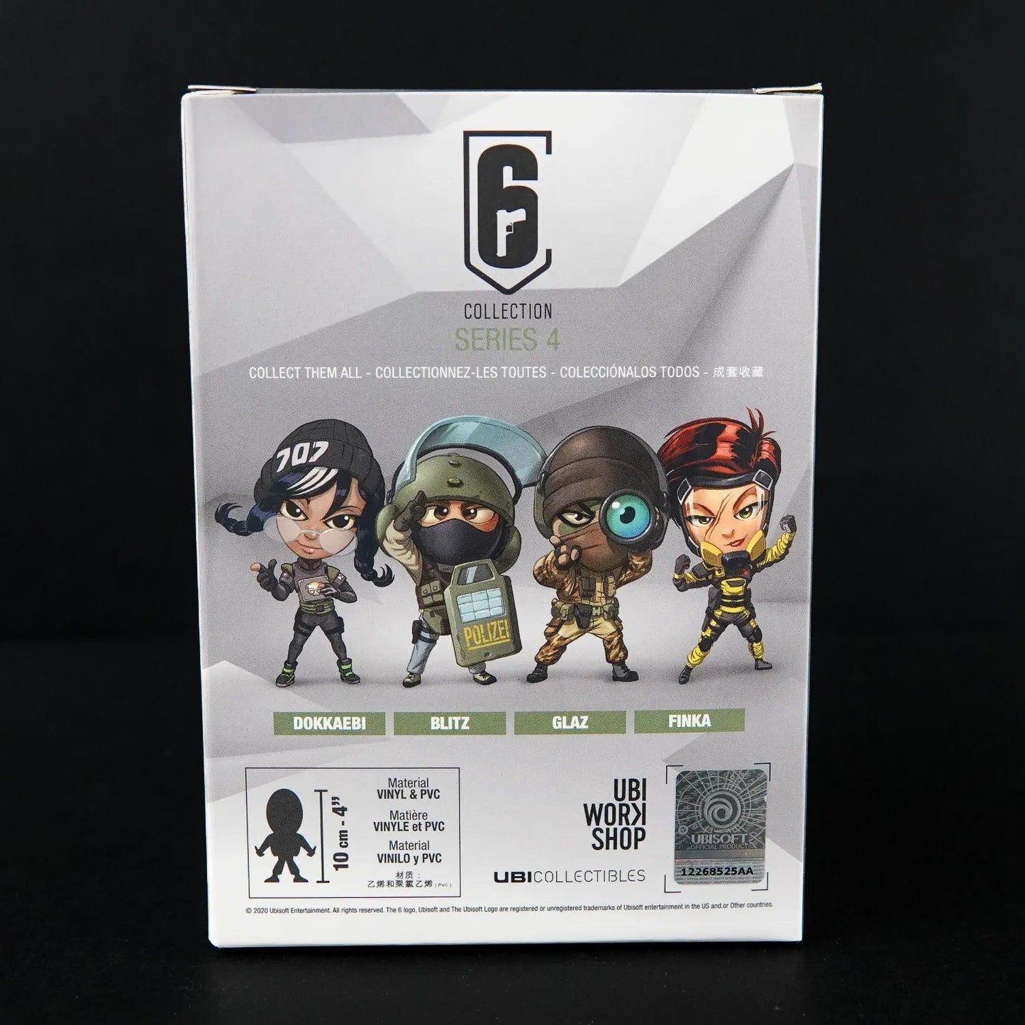 Ubi Collectibles - 6 Collection Series 4 - Glaz - Vinyl Sammel Figur - Neu / OVP