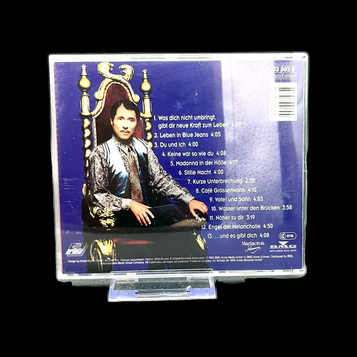 Udo Jürgens - Café Grössenwahn - 1993 - Club Edition - CD - Pop - Gebraucht